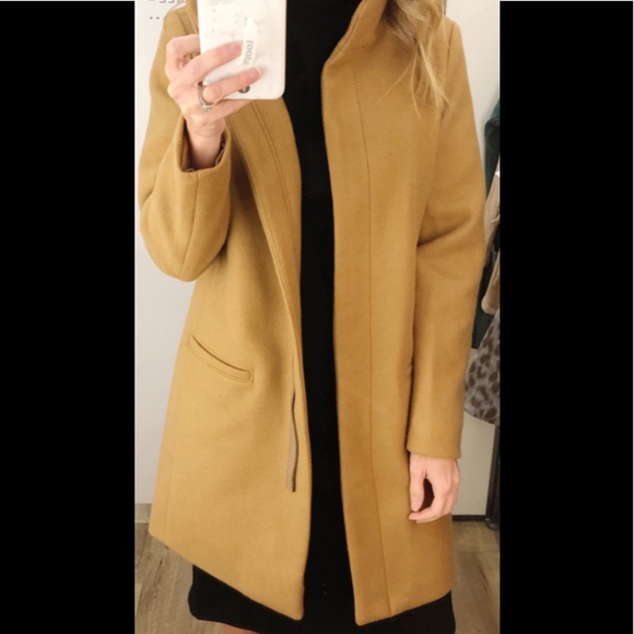 Old Navy Jackets & Blazers - Tan Winter Funnel Neck Jacket